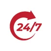 24/7 beschikbaar